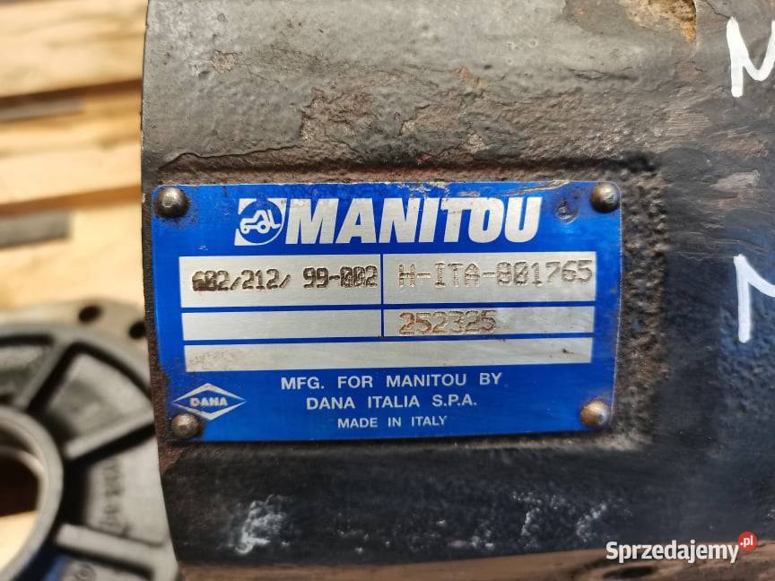 Tryby ataku 12X35 Manitou MLT 627 60221299002 Wilkowo
