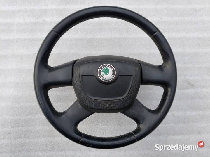 Skórzana Kierownica Skoda Fabia II Roomster I osobowe