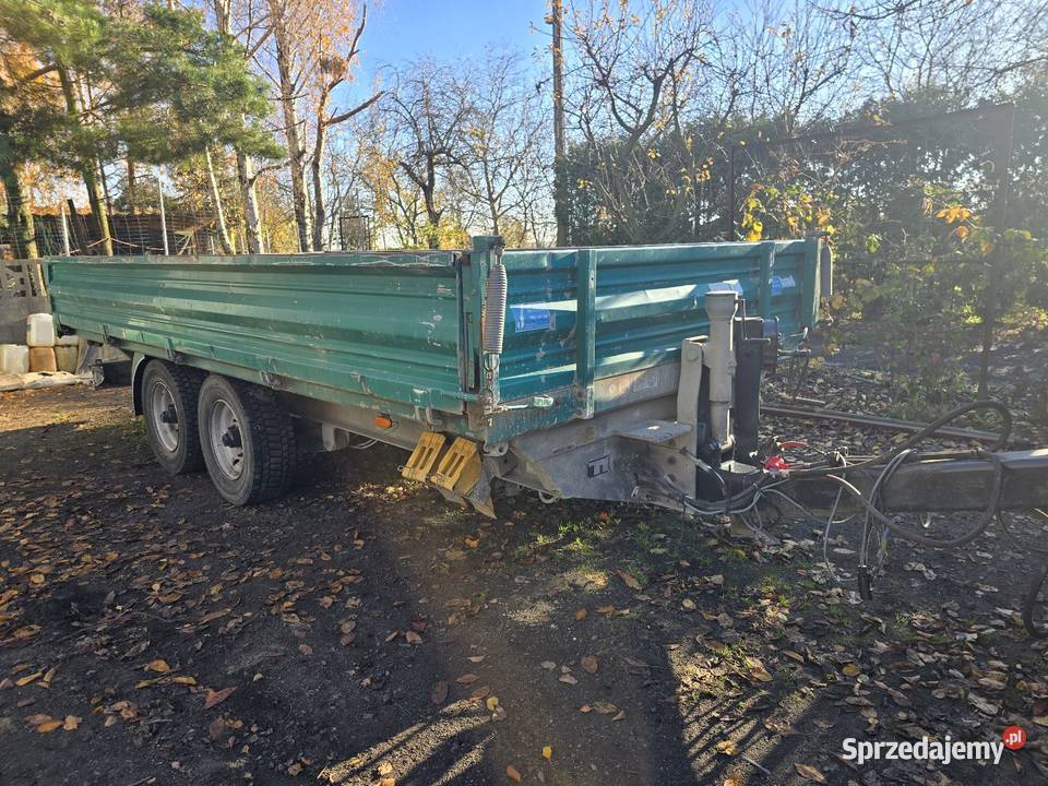 Przyczepa Tandem Niskopodwozie Wywrotka Moeslein Wieluń sprzedam