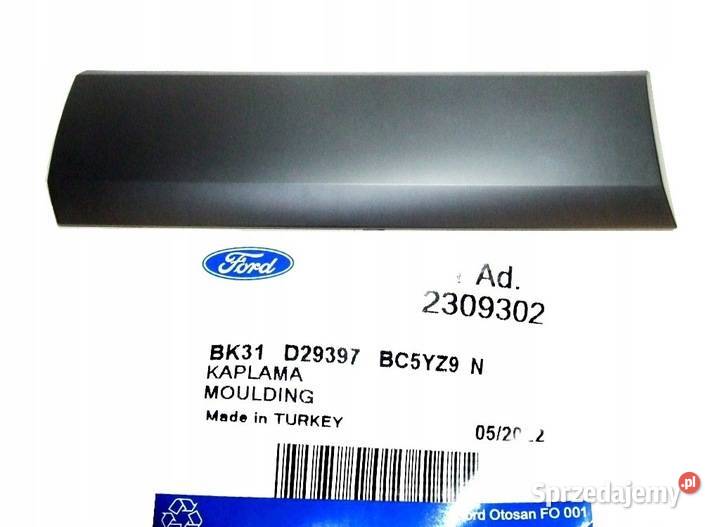 NAKŁADKA LISTWA DRZWI TYŁ LEWA FORD TRANSIT 2019 sprzedam