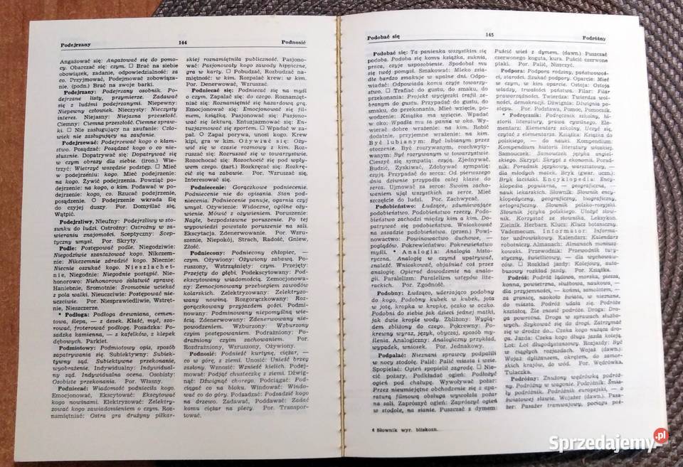 Słownik wyrazów bliskoznacznych pod redakcją S Kultura i Rozrywka Włodawa