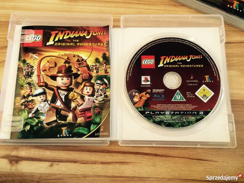 Lego Indiana Jones The Original Adventures Gry na konsole dolnośląskie Wrocław
