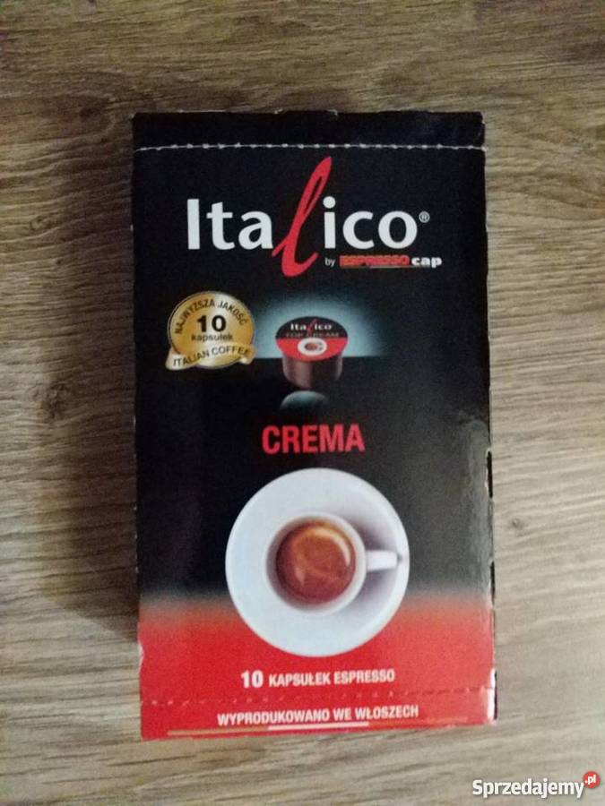 Kapsułki ITALICO z kawą do ekspresu Biedronka Pozostałe śląskie Sosnowiec sprzedam