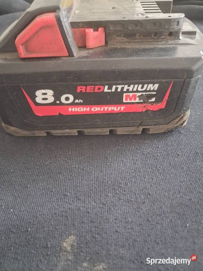 Ośmiogodzinna bateria Milwaukee Łódź sprzedam