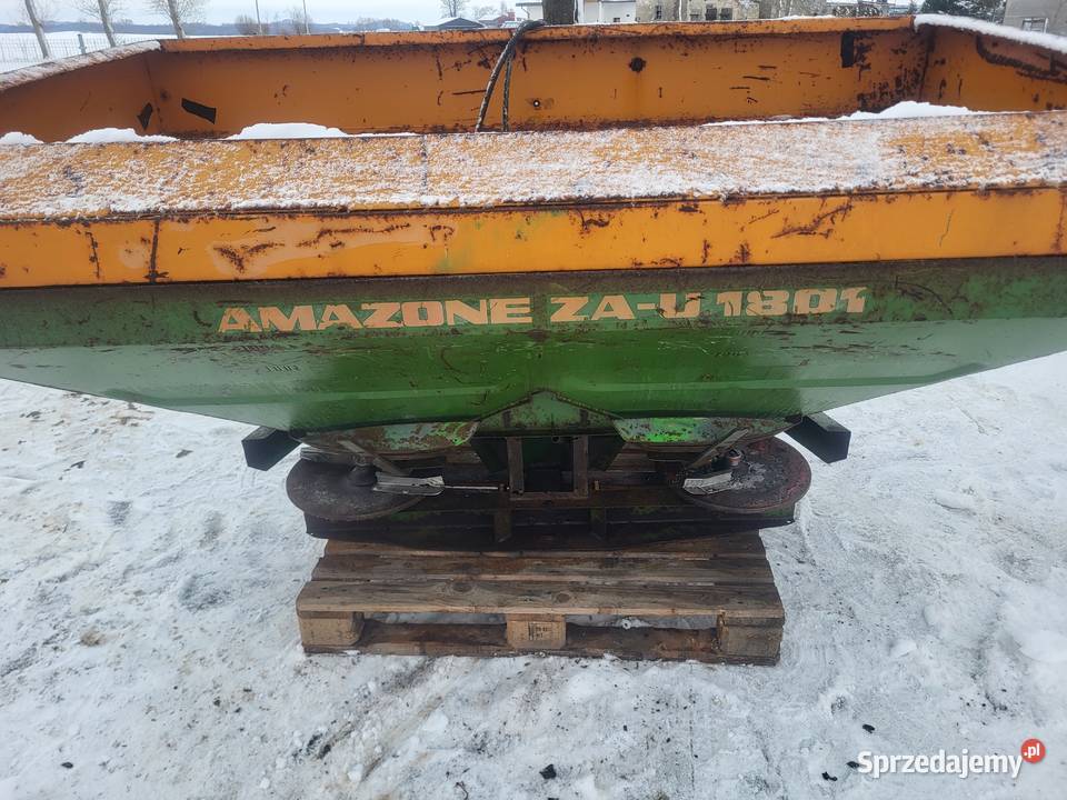 Rozsiewacz nawozu Amazone ZaU 1801 W stanie Wąbrzeźno