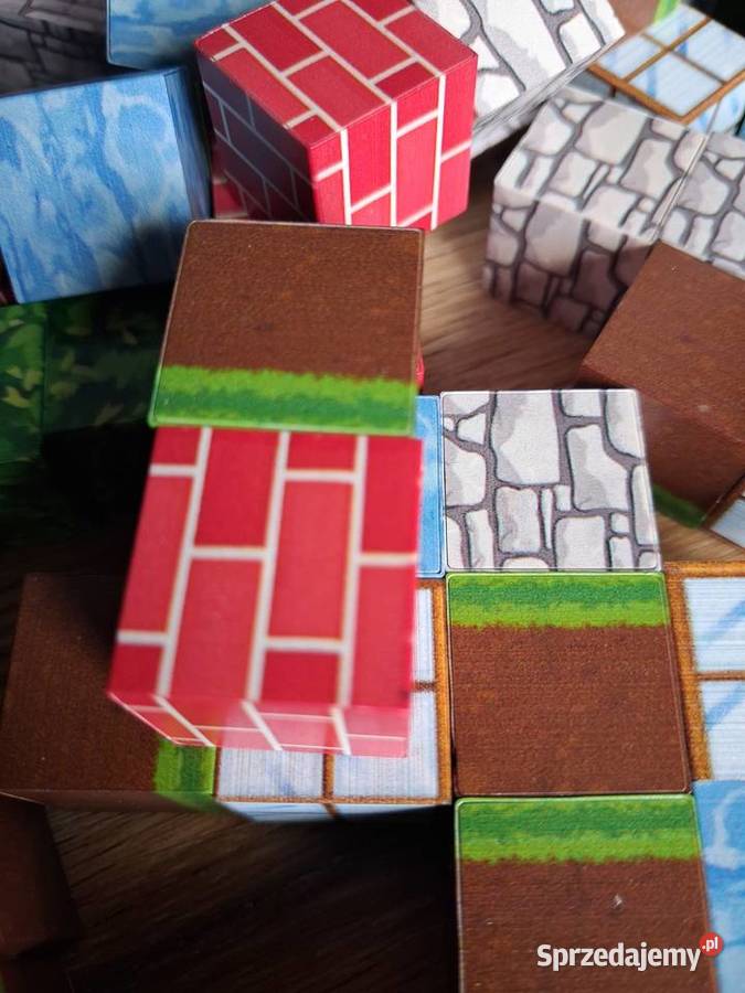 Klocki magnetyczne 100 Minecraft Klocki Lublin