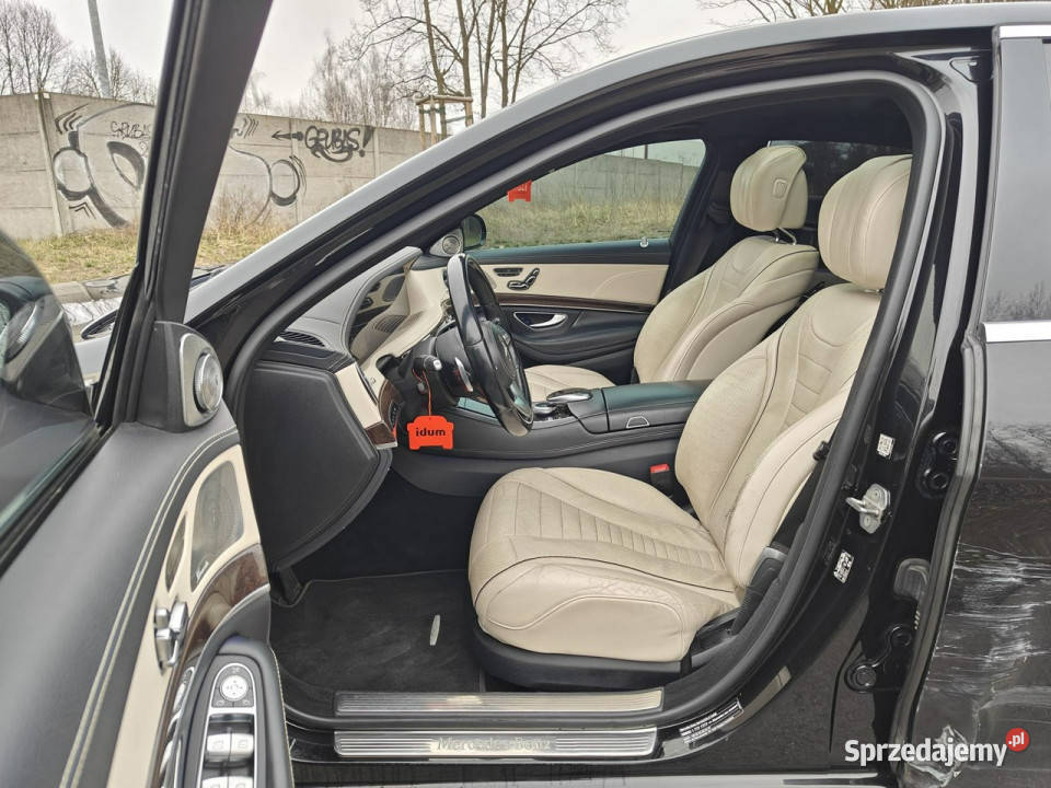 Mercedes S 350 S 350d Lang 4 Matic Bogate czujnik martwego pola mazowieckie Karczew sprzedam