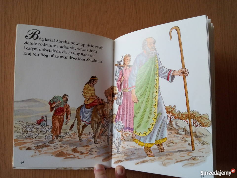 Historie Biblijne książka dzieci twarda okładka Dąbrowa Górnicza