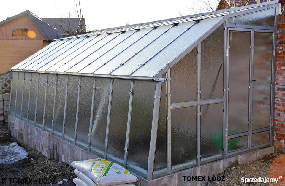 Szklarnia ogrodowa stal szklarnie ogrodowe mocne Łódź