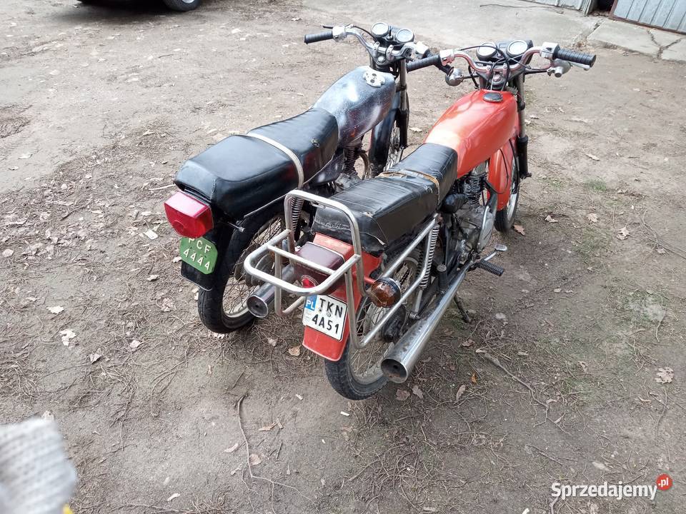 Honda cb50j dwie sztuki na chodzie nieuszkodzony Mława