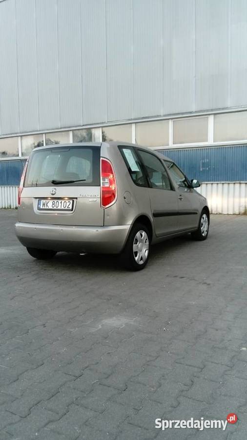 Skoda Romster zadbana BENZ GAZ 1400cm3 Roomster Warszawa