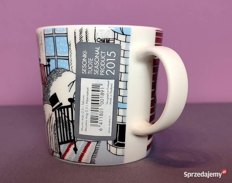 Muminki KUBEK Moomin Arabia Finland sezon ZIMA Pozostałe Jasień sprzedam