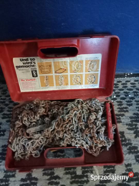 Sprzedam dwa komplety łańcuchów śniegowych 4900 Pozostałe Pozostałe sprzedam