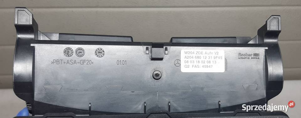 PANEL WYŚWIETLACZ MERCEDES W204 A2048205497 Mielęcin