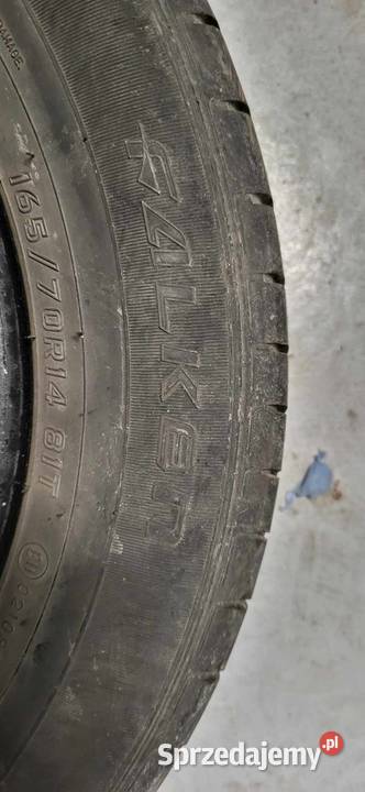 Komplet opon letnich 14 falken sincera sn831 70 Poznań sprzedam
