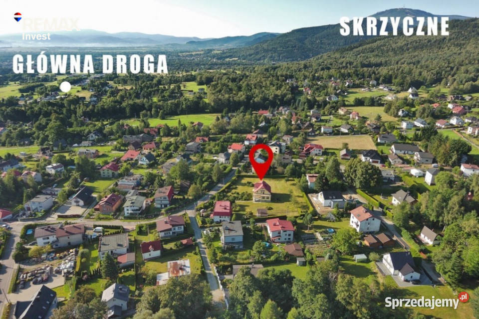 Meszna Duży dom na dużej działce 3479 m