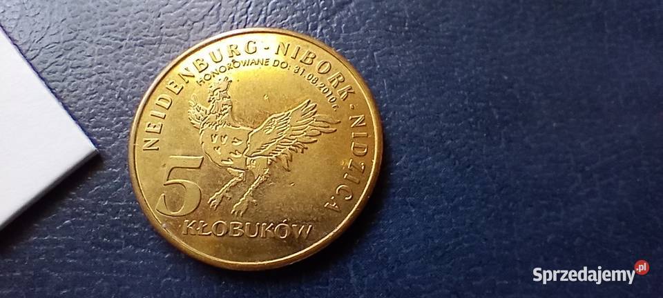Stare monety Medal 5 Kłobuków 175 podkarpackie Lesko