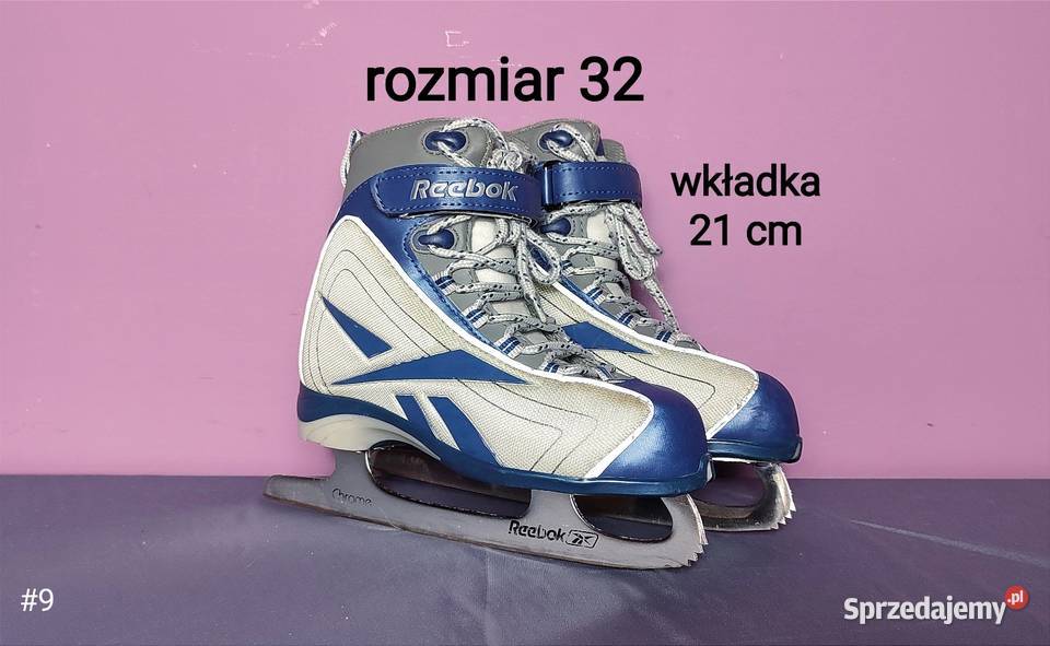Reebok łyżwy figurowe dzieci rozmiar 32 wkładka sprzedam