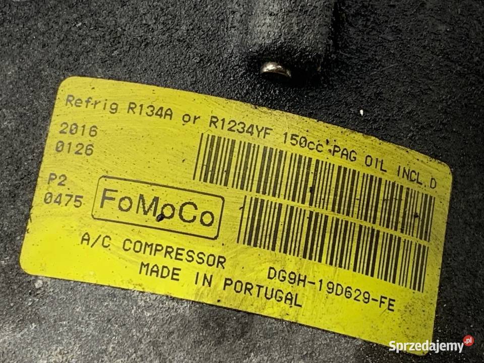 SPRĘŻARKA KLIMATYZACJI FORD MONDEO MK5 osobowe podkarpackie