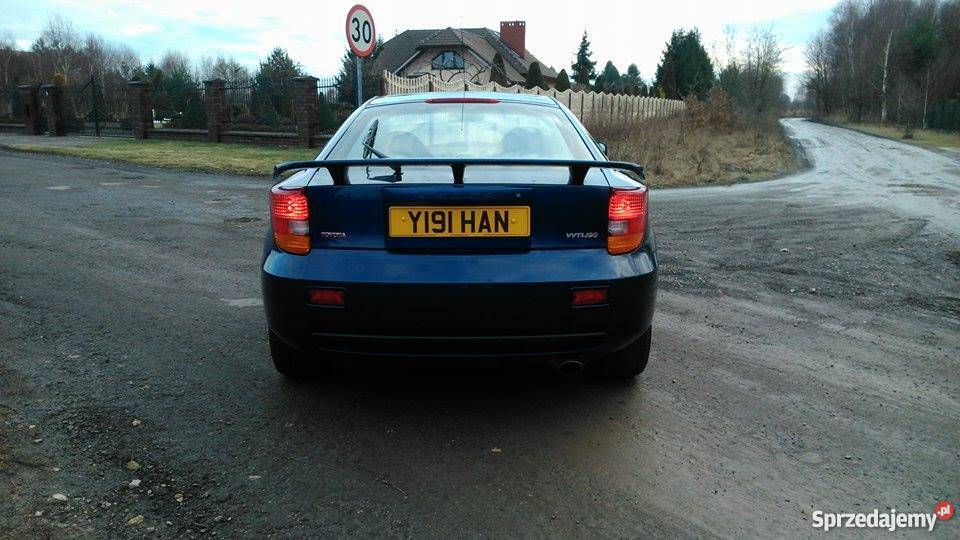 Sprzedam Toyote Celice 18 vvti 193 Anglik v5 Sportowy / Coupe Radomsko