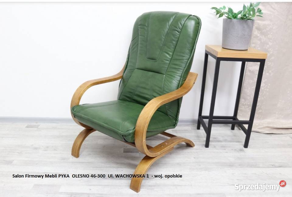 Komplet Wypoczynkowy FINKA Skóra Naturalna Kolor Olesno