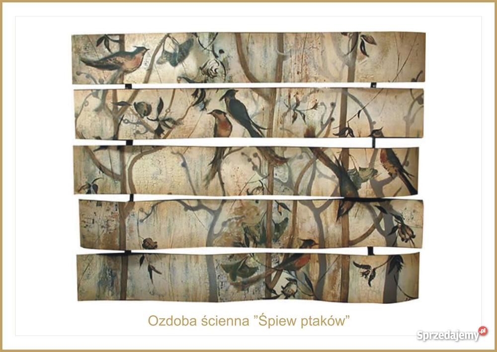 Ozdoba ścienna Śpiew ptaków wielkopolskie sprzedam