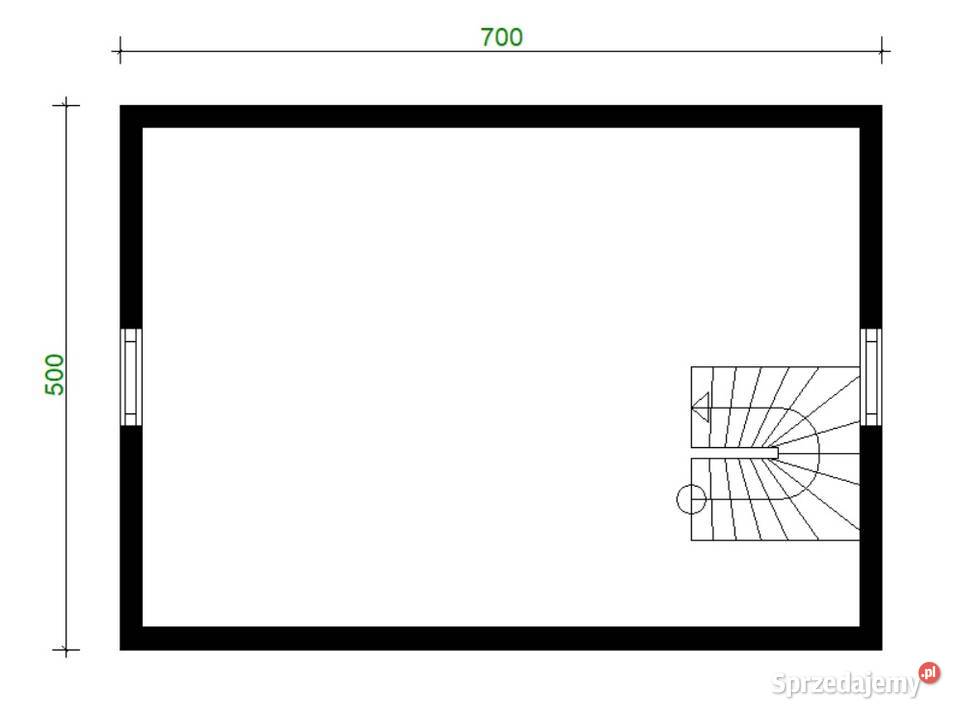 Projekt domu ZG117 na zgłoszenie bez pozwolenia Sosnowiec