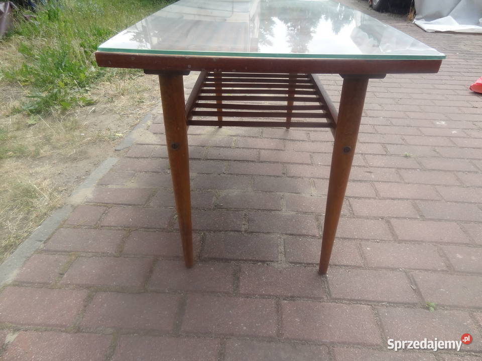 Stolik kawowyławaPRL Jamnik Vintage 100cm wielkopolskie Poznań