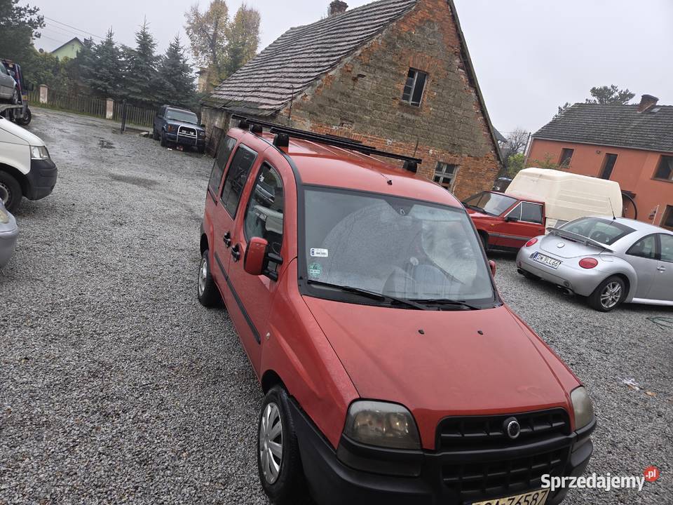 Fiat doblo 16 benz 5 osobowy manualna dolnośląskie
