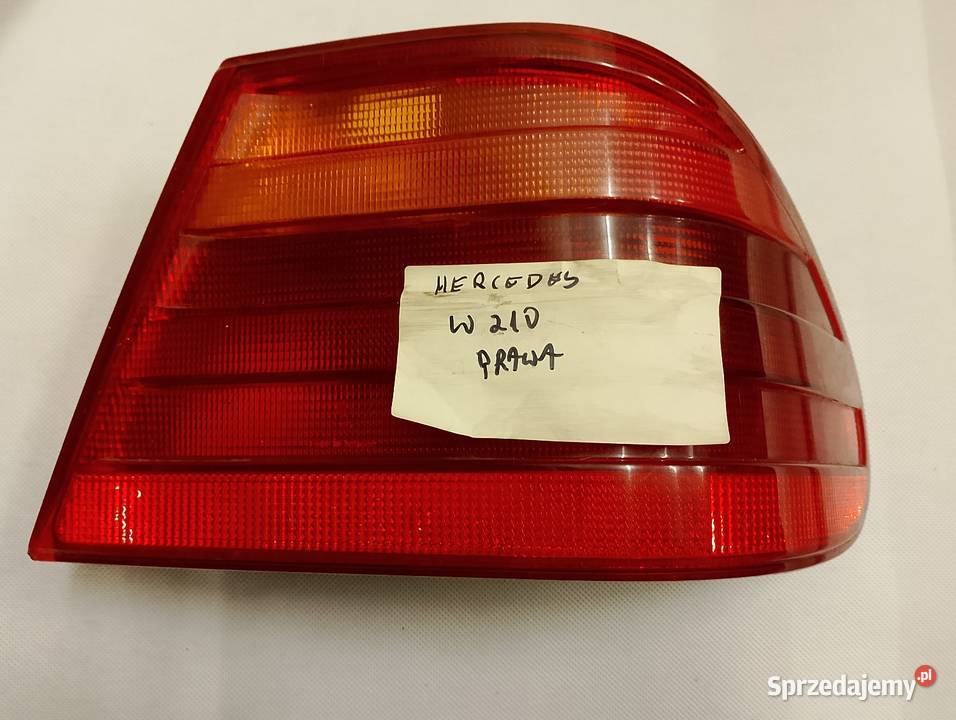 Lampa tylna prawa Mercedes W210 Eklasa okularnik