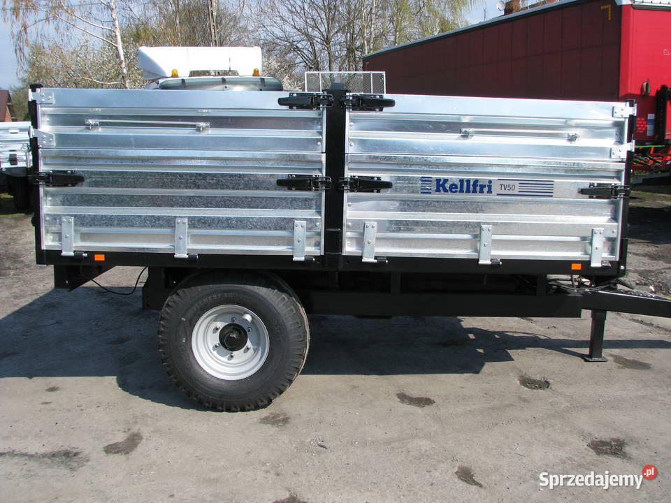 NOWA Przyczepa rolnicza ocynk 5ton Typ 23TV50 nieuszkodzony Przyczepy rolnicze Przyczepy rolnicze Opoczno