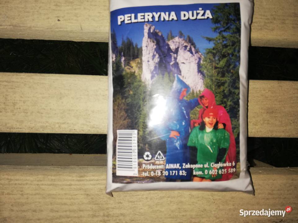 Płaszcz przeciwdeszczowy peleryna 5 sztuk łódzkie Koluszki sprzedam