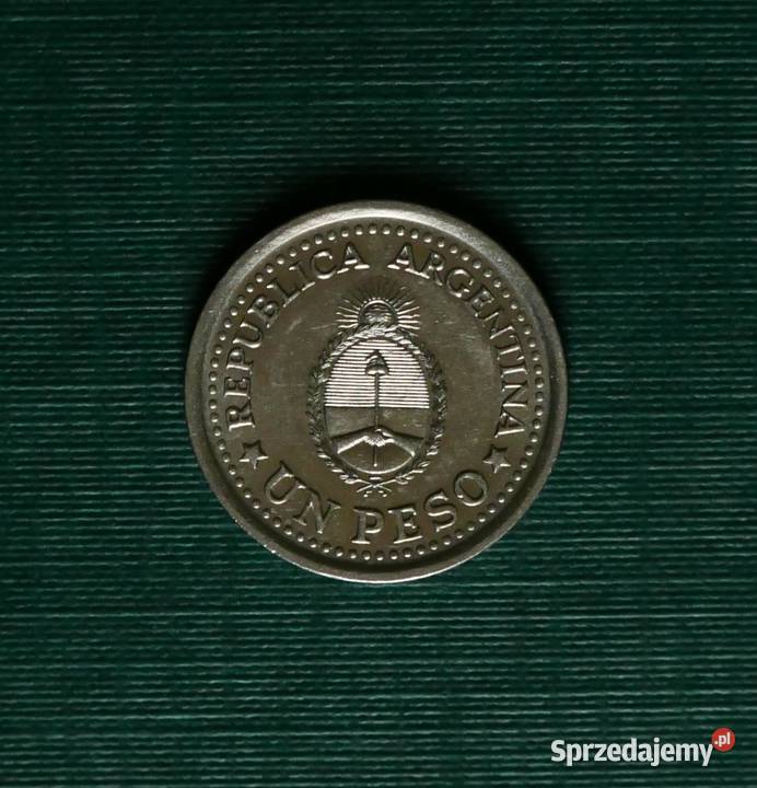 ARGENTYNA 1 peso 1960r 150 rocznica Rewolucji Gliwice