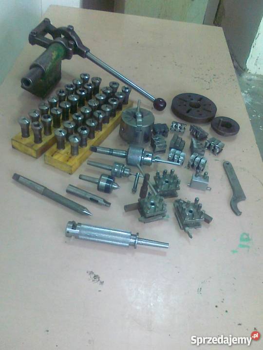 tokarka stołowa TSA16 z wyposażeniem