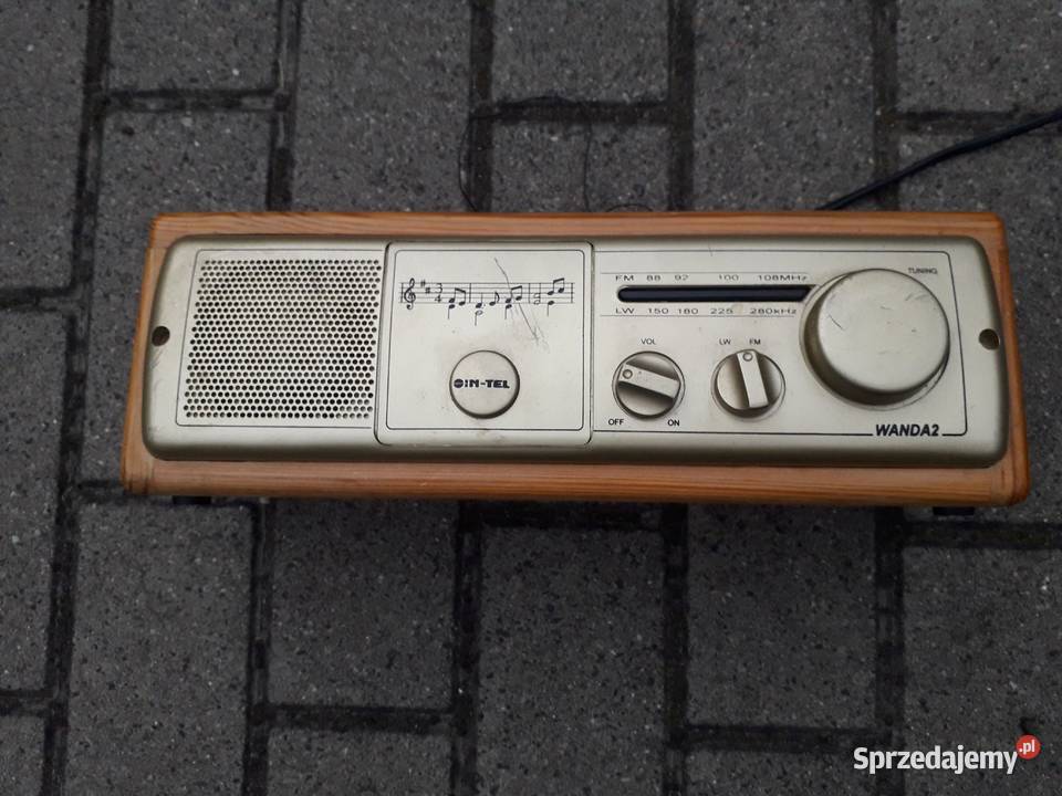 Radio Wanda 2 późny prl Warszawa sprzedam