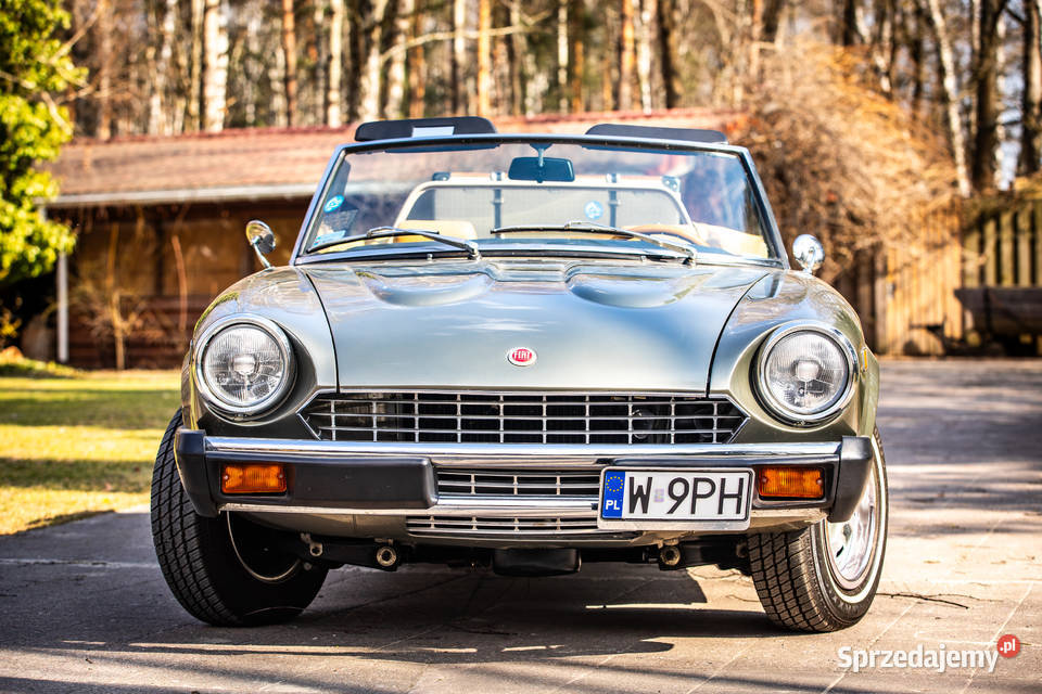 fiat 124 spider 20 pełna odbudowa 124 Spider Konstancin-Jeziorna sprzedam