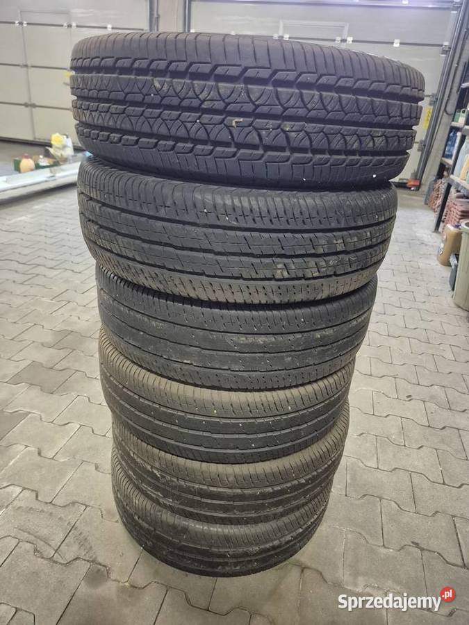 Opony 19570 R15C używane 6 sztuk Continental lato Opony Wałbrzych