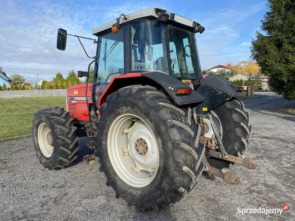 Massey Ferguson 6190 Dynashift 1997r Biała