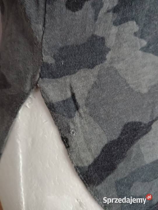 Militarna koszulka moro military Manhattan NYC Bluzki i koszule