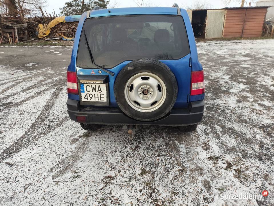 Sprzedam Mitsubishi Pajero pinin 20gdi Wąbrzeźno