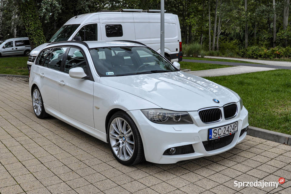 BMW Seria 3 E91 20d Lift 2011 r Bezwypadkowy Wrocław