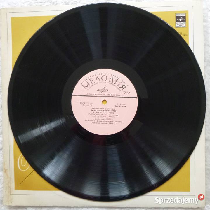 Płyta winylowa LP 1977 Wilhelm Furtwangler Haydn klasyczna Warszawa