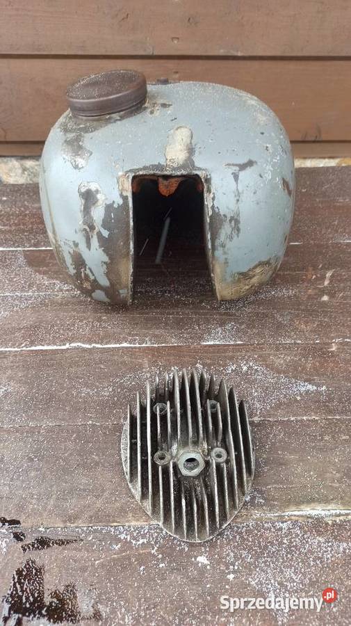 Wfm m06 zbiornik paliwa bak szary siwy 1956 Brzozów