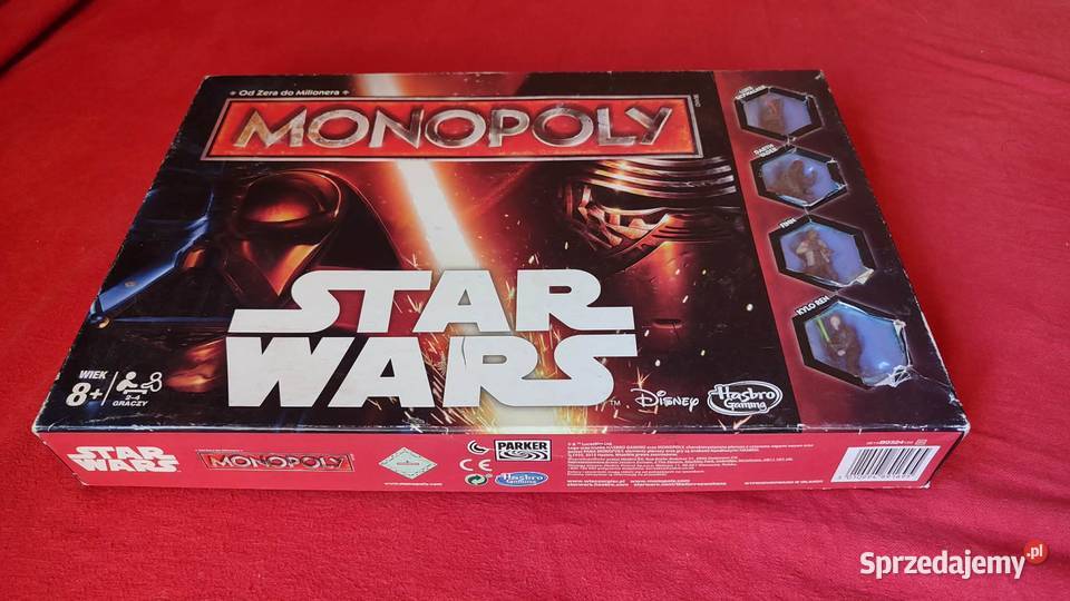 Star Wars Monopoly Gra planszowa planszówka Gdańsk