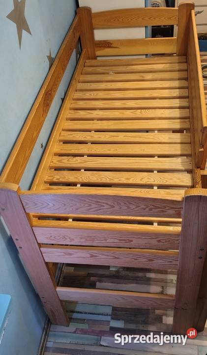 łóżko piętrowe BOSS sosna kolor naturalny Proszowice