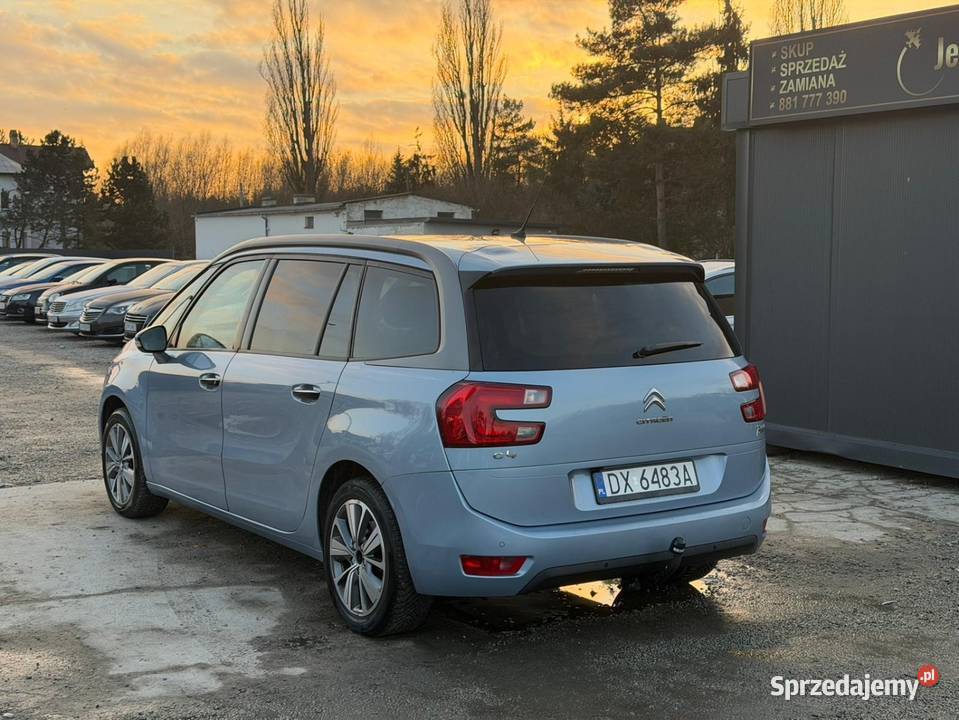 Citroen C4 Grand Picasso 16 Diesel 2014r Automat VAT marża Wrocław