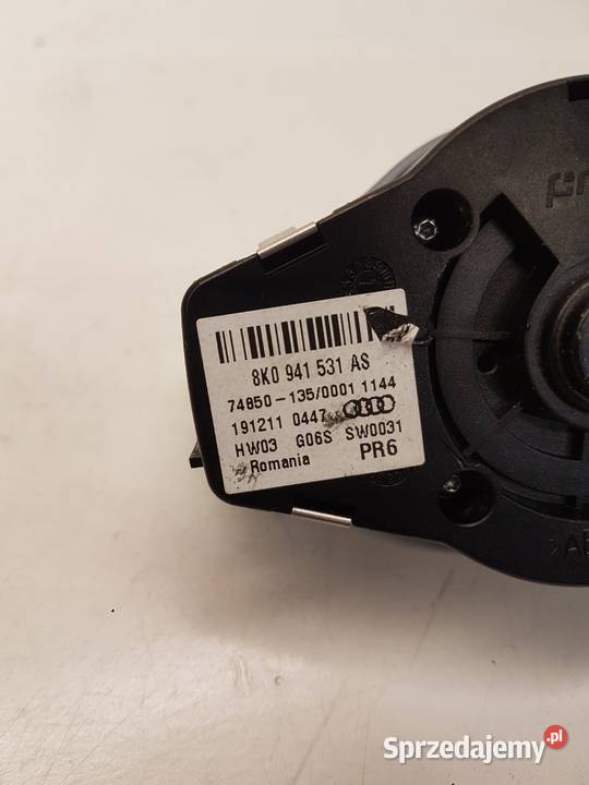 WŁĄCZNIK PRZEŁĄCZNIK ŚWIATEŁ AUDI A4A5