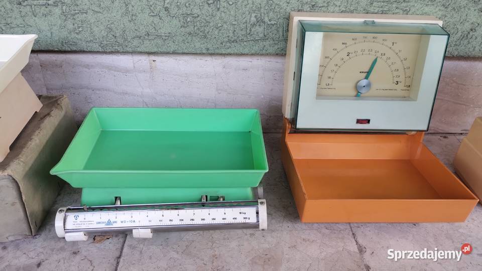 4 wagi PRL wielkopolskie Poznań