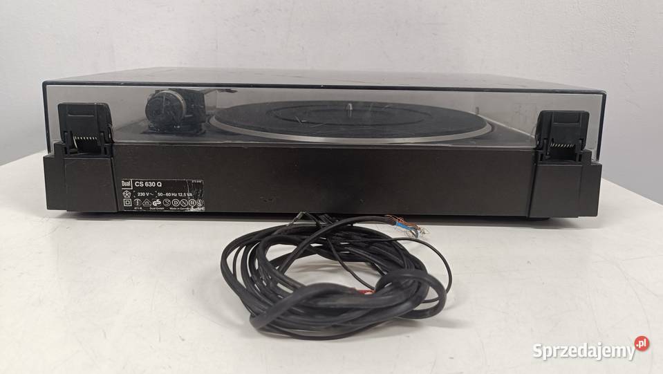 DUAL CS 630 Q Gramofon ze śladami Poznań