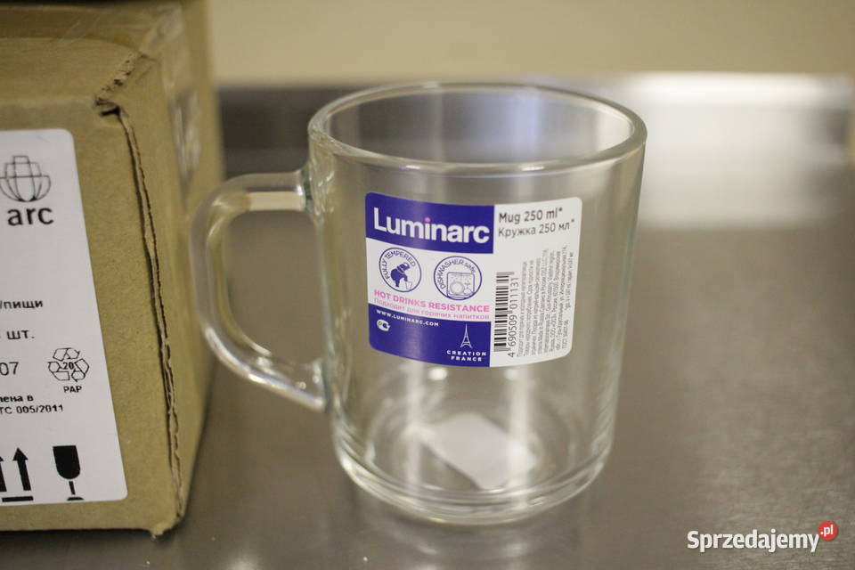 Luminarc H8437 250 ml szklanki do napojów Pszczyna sprzedam